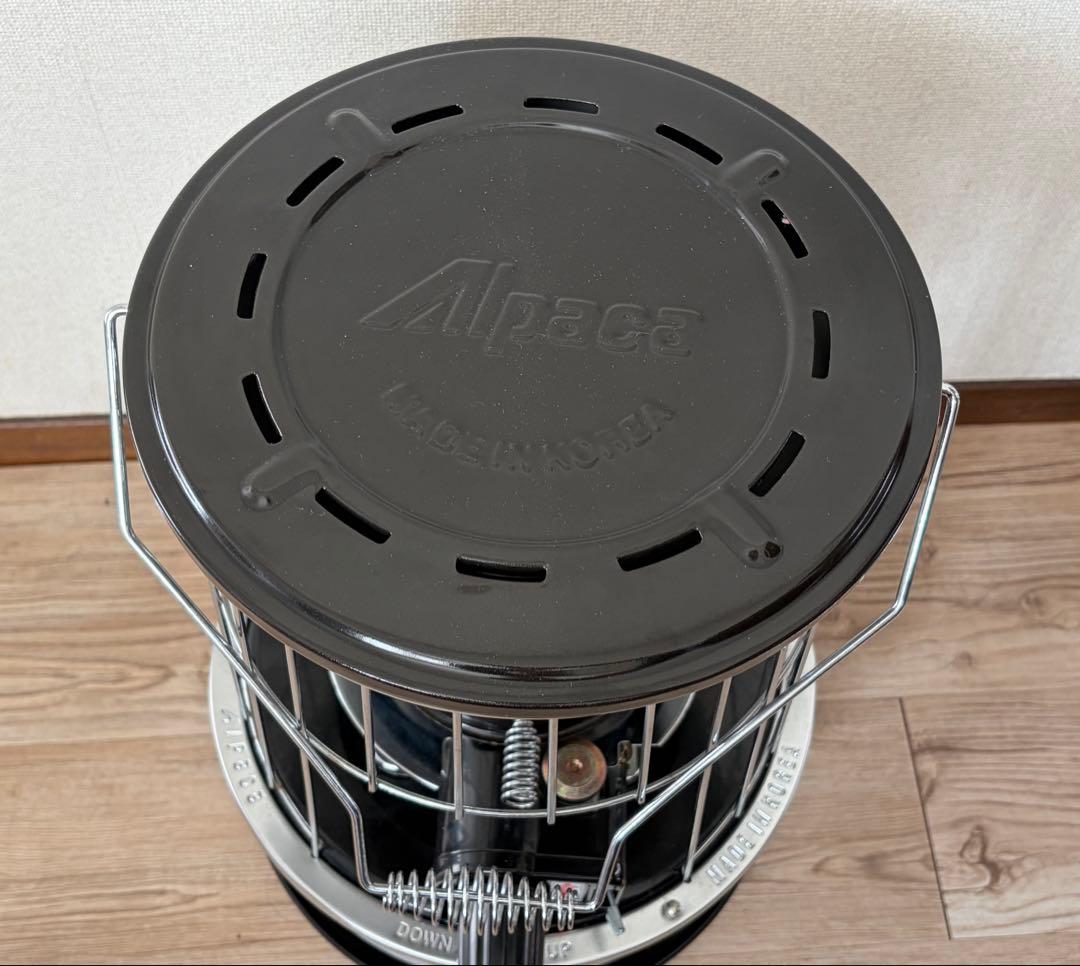 【未使用品】アルパカ ストーブ TS-77A ブラック 韓国製 入手困難