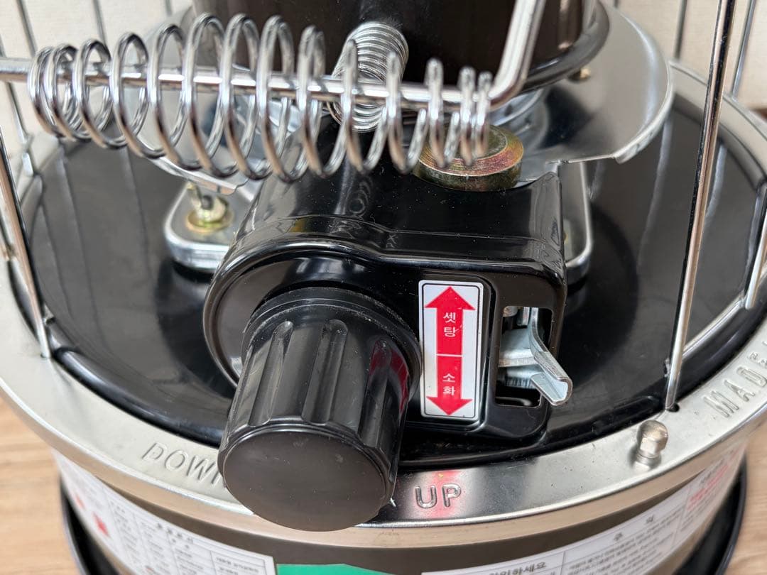 【未使用品】アルパカ ストーブ TS-77A ブラック 韓国製 入手困難