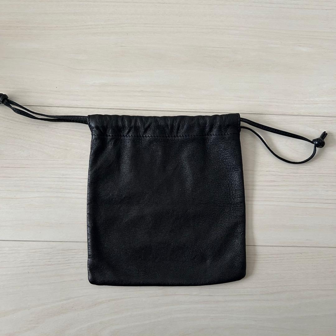 バッグ aeta Double Faced DRAWSTRING POUCH M