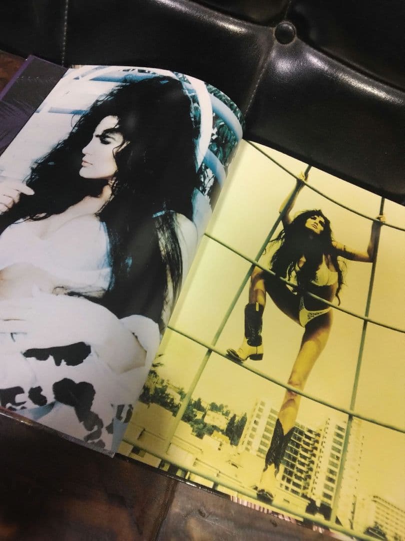 直筆サイン入り　アート　写真集　ジュリー　ストレイン　ヘビーメタル イラスト