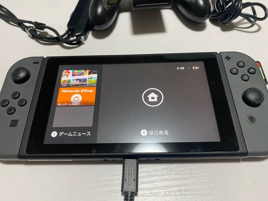Nintendo Switch グレー 本体 + モンスターハンターライズ