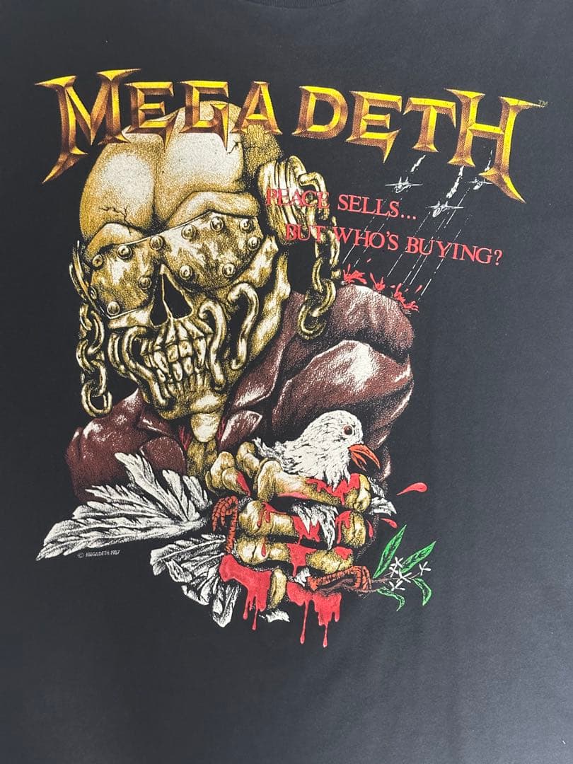 MEGADETH メガデス Tシャツ 80s 90s