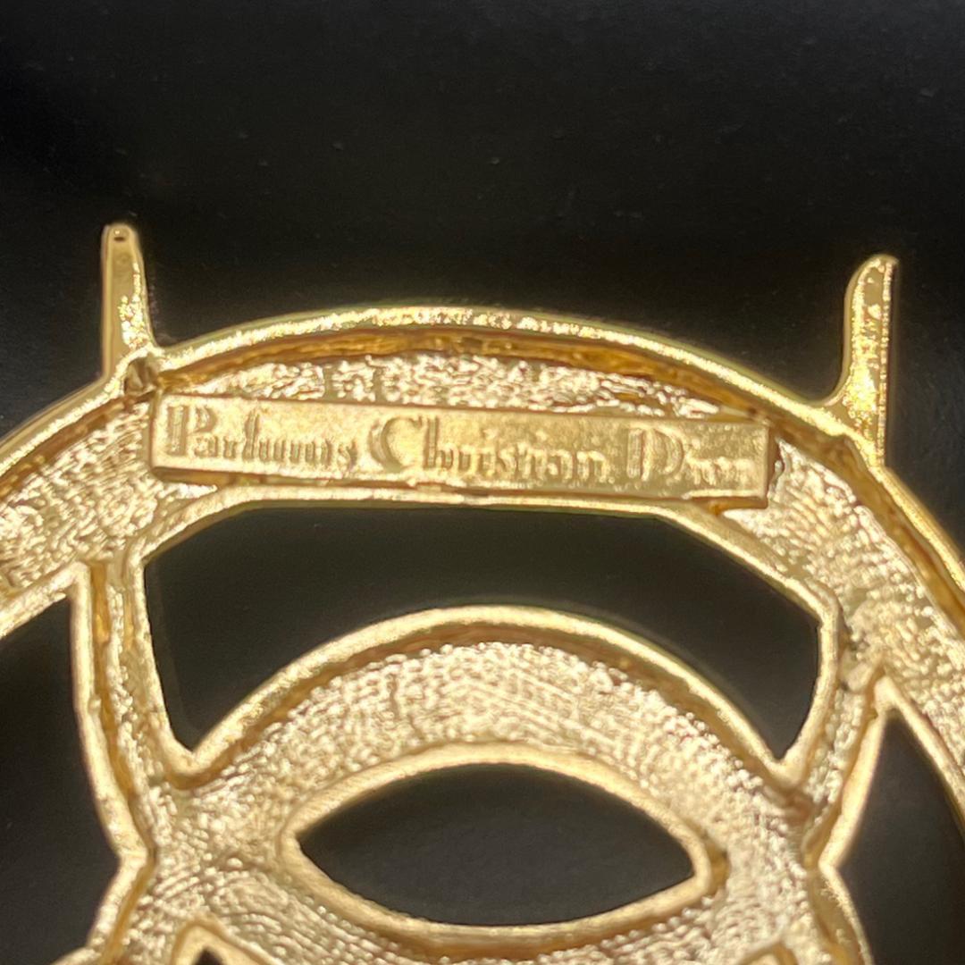 未使用級✨Christian Dior ディオール　ブローチ 　ゴールド
