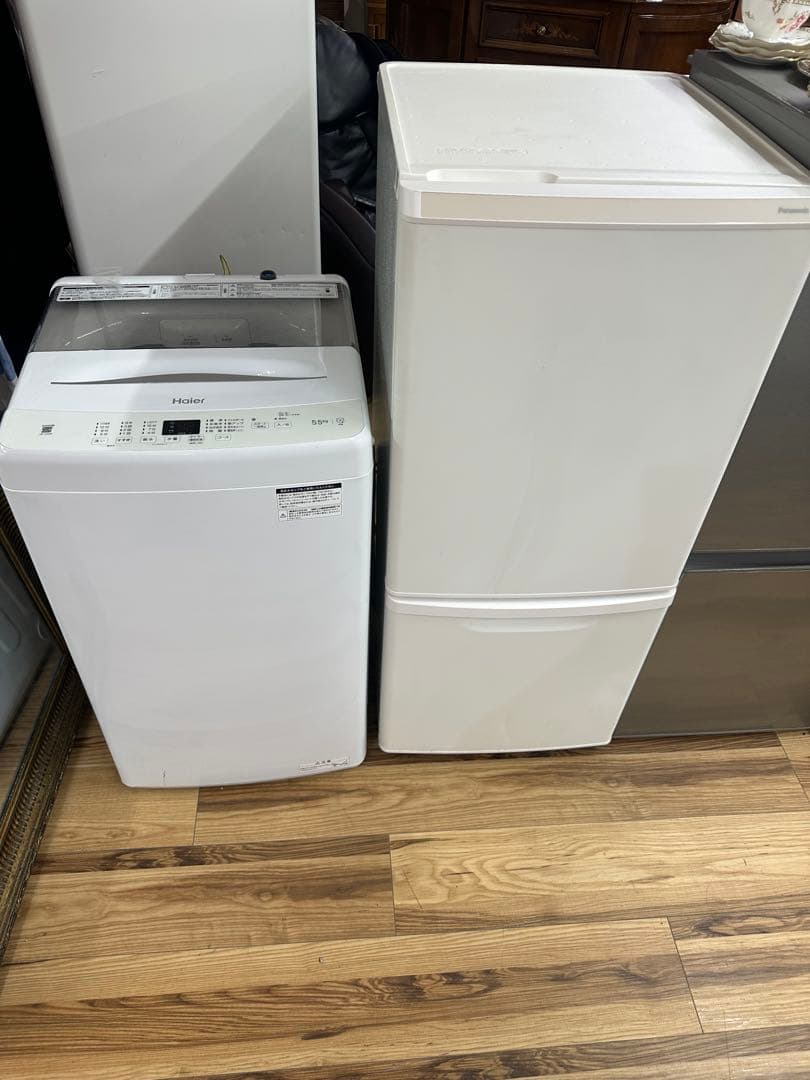 高年式　洗濯機冷蔵庫セット　ハイアール　パナソニック　一人暮らし