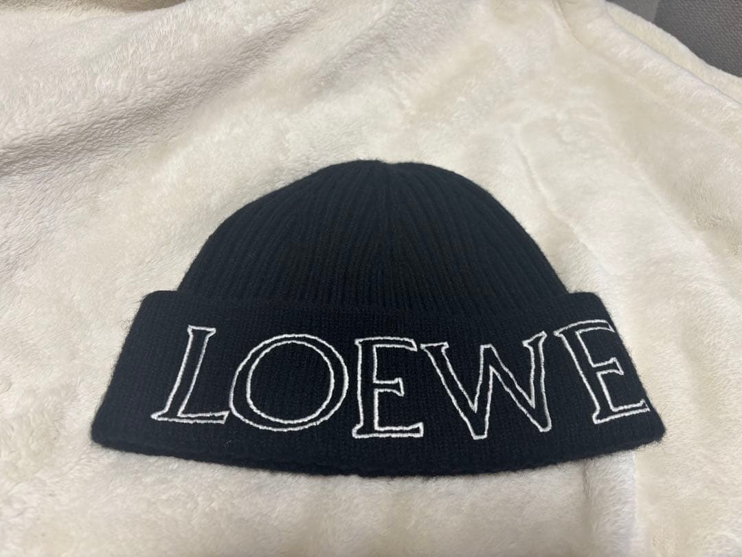 LOEWE ロエベ　ニット帽　ビーニー