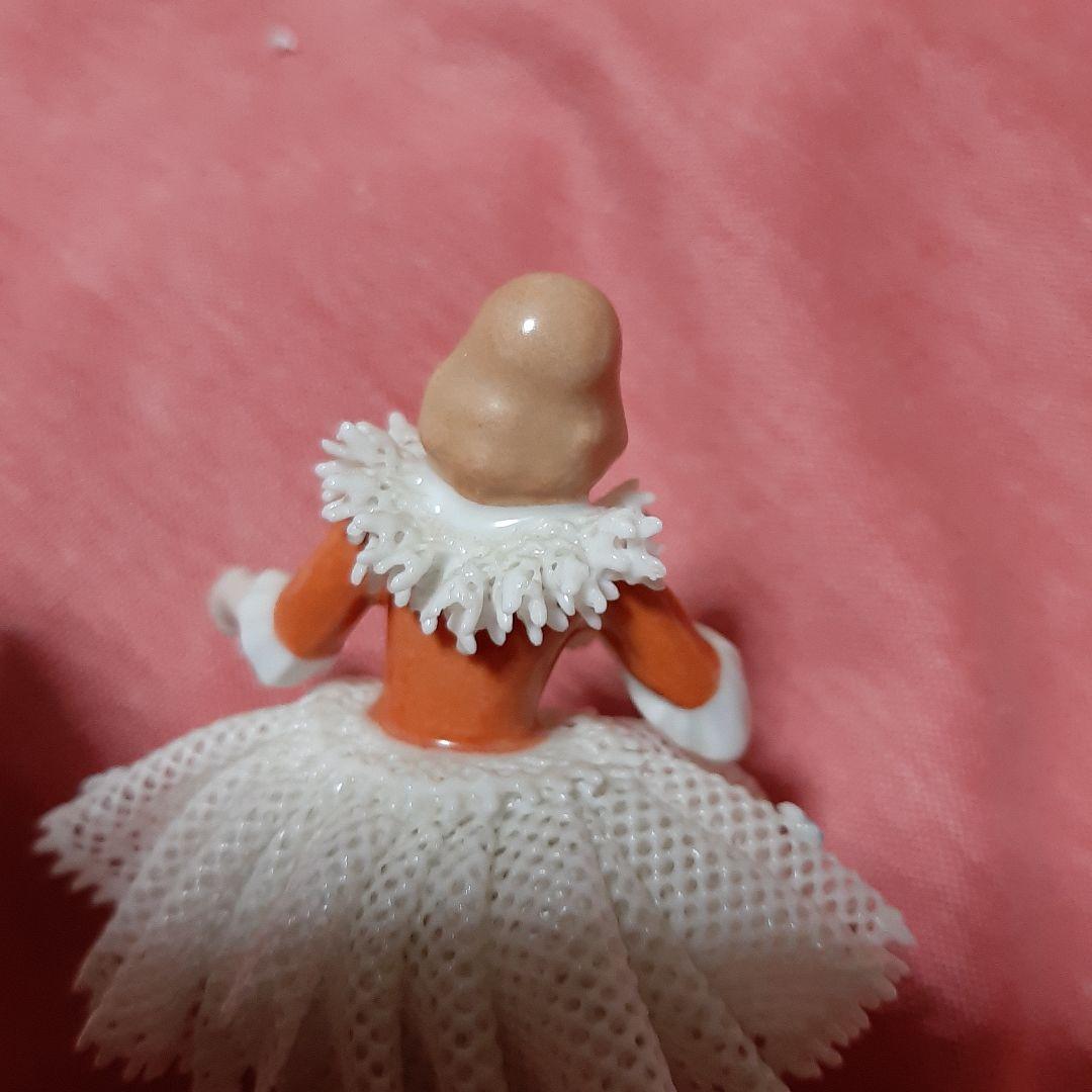 希少品●Sitzendorferジッツェンドルファレースドールフィギュリン陶器製