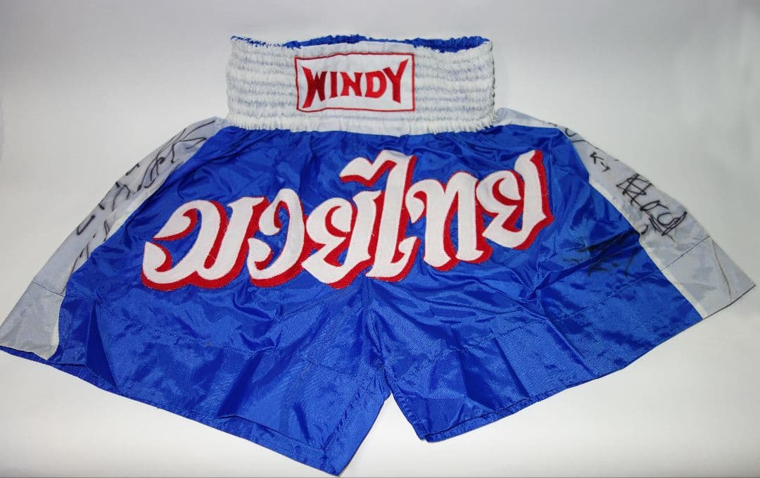 WINDY　キックパンツ　K1　サイン入り