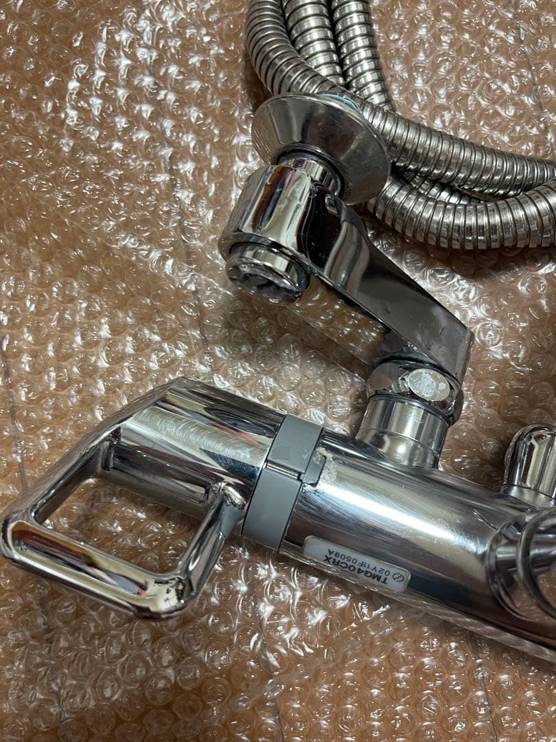 岩本 TOTO ∥ 壁付サーモスタット浴室用水栓TMG40CRXセット