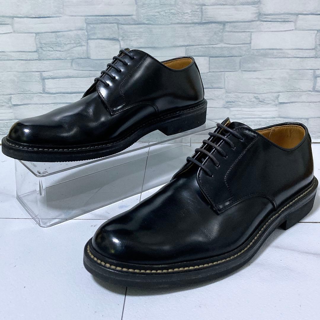 極美品 REGAL リーガル ビジネスシューズ JU13 本革 ブラック 25