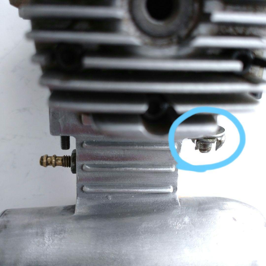 ラジコン飛行機 エンジン OS MAX FX 91 マフラー付き