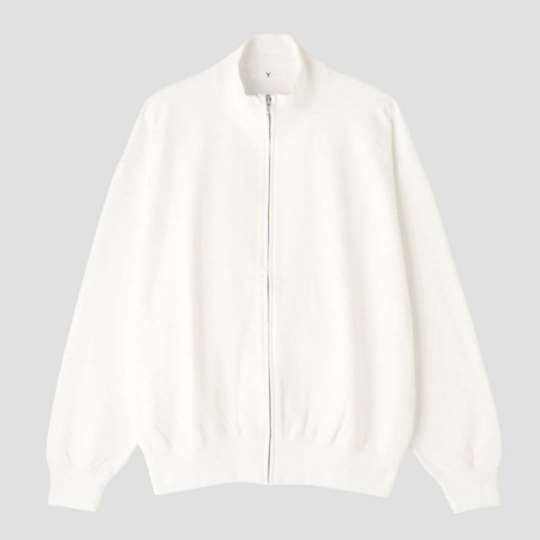 く*ま様 YLEVE イレーヴ オーガニックコットン 白 スウェット ブルゾン