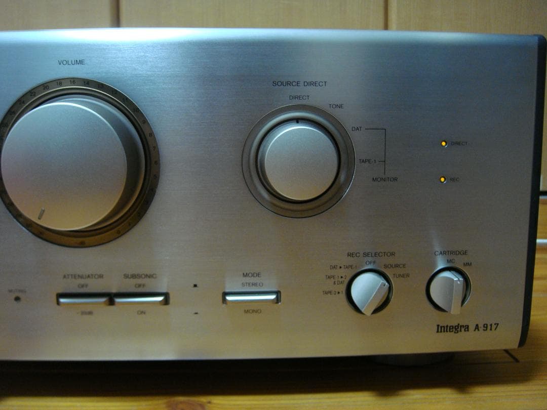 整備済 程度良 ONKYO オンキョー Integra A-917 取説付