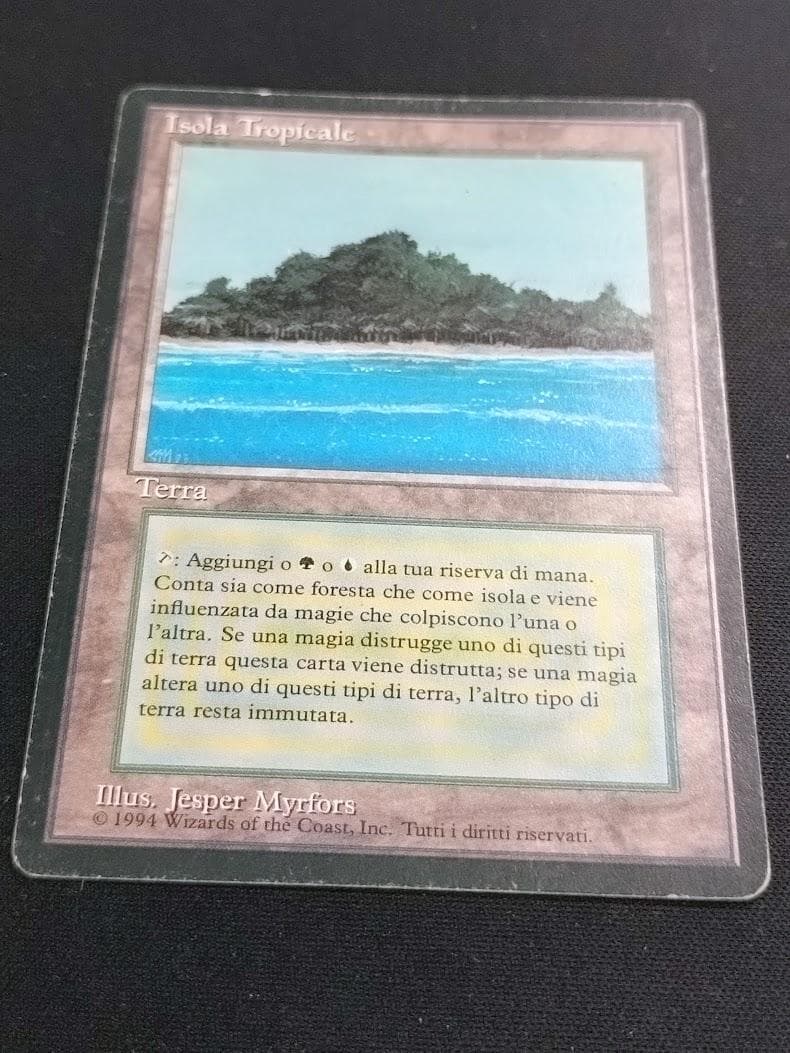 MTG Tropical  イタリア語 リバイズド黒枠 3EDBB
