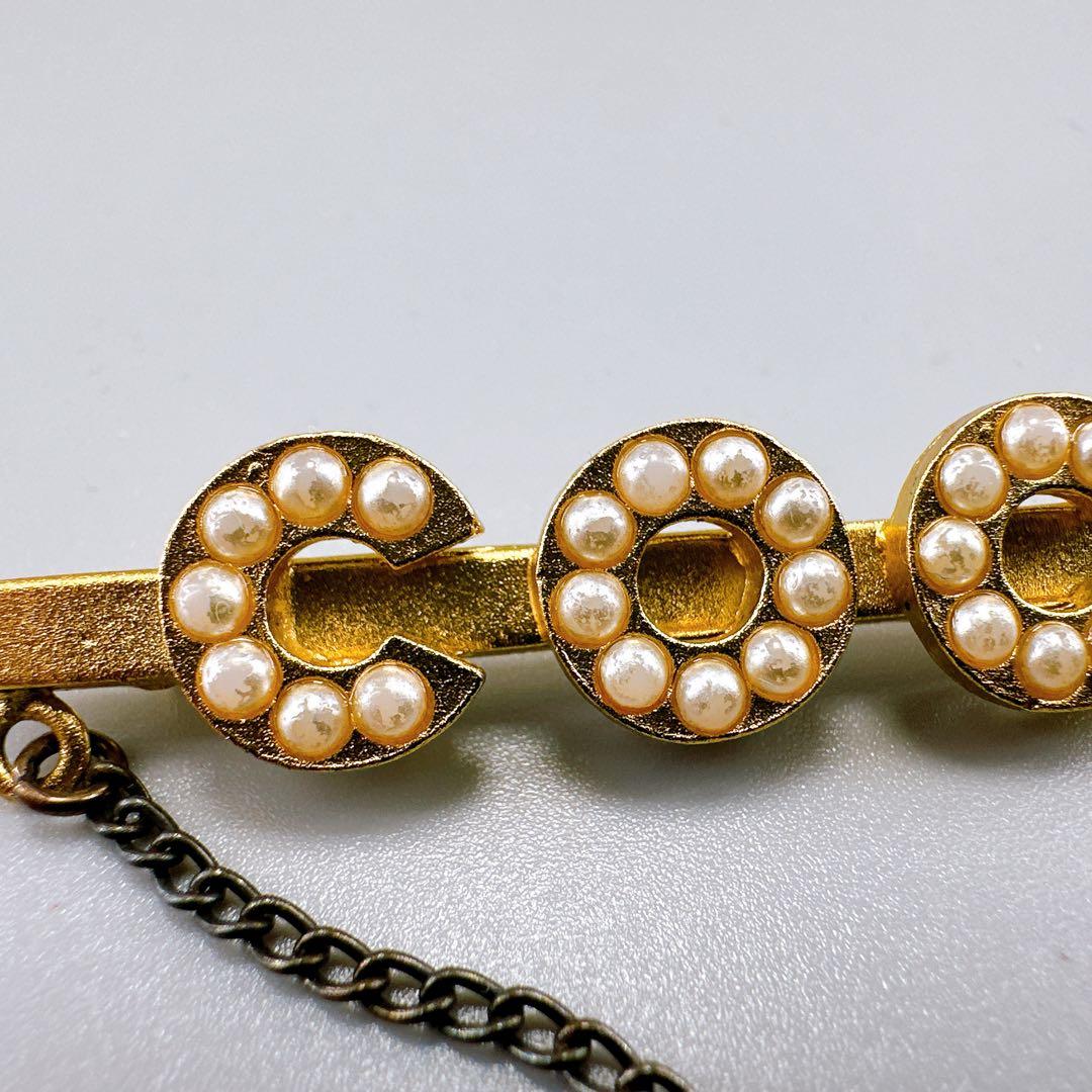 ⭐️美品⭐️CHANEL ブローチ coco パール調 スイング ココマーク