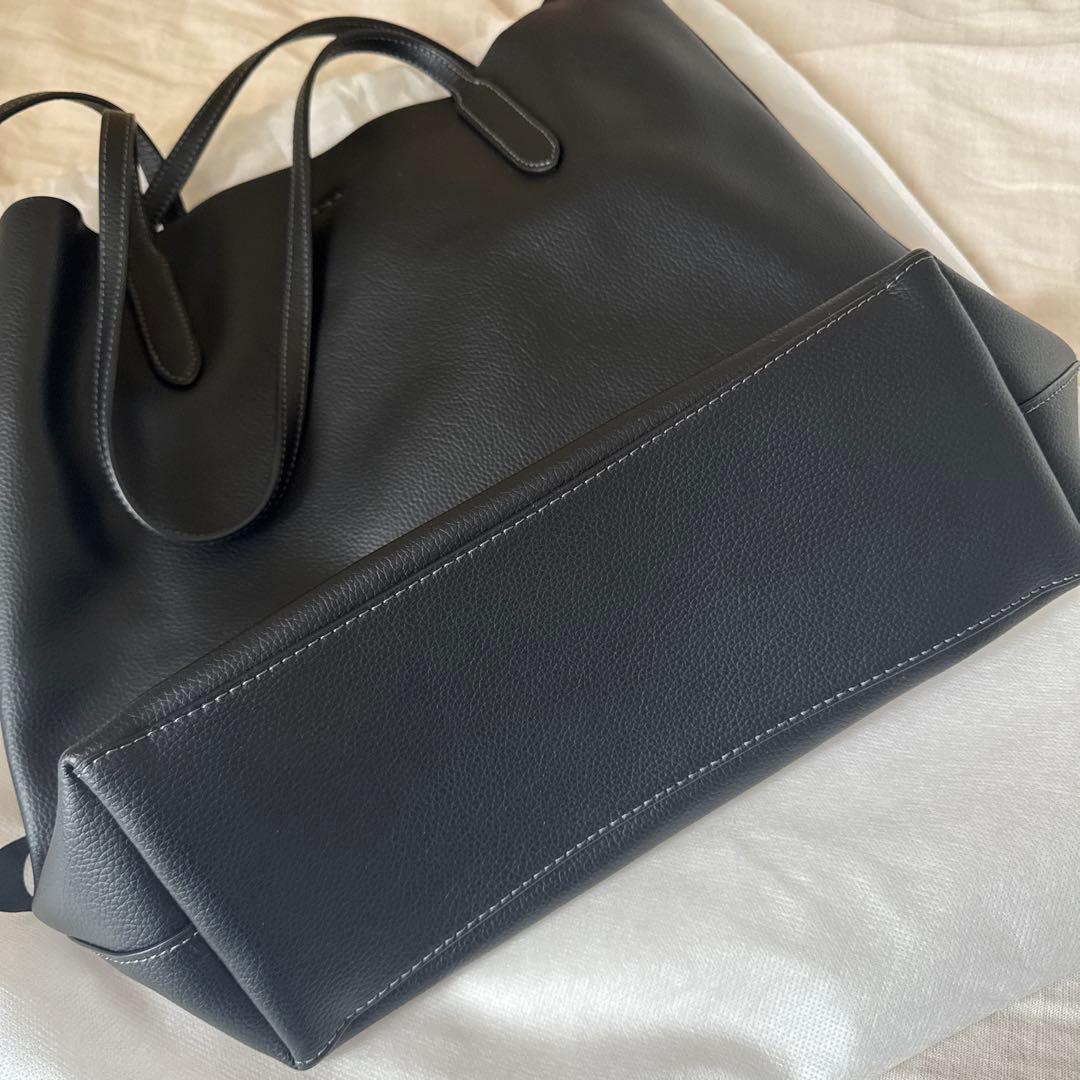 COACH 黒 レザー トートバッグ