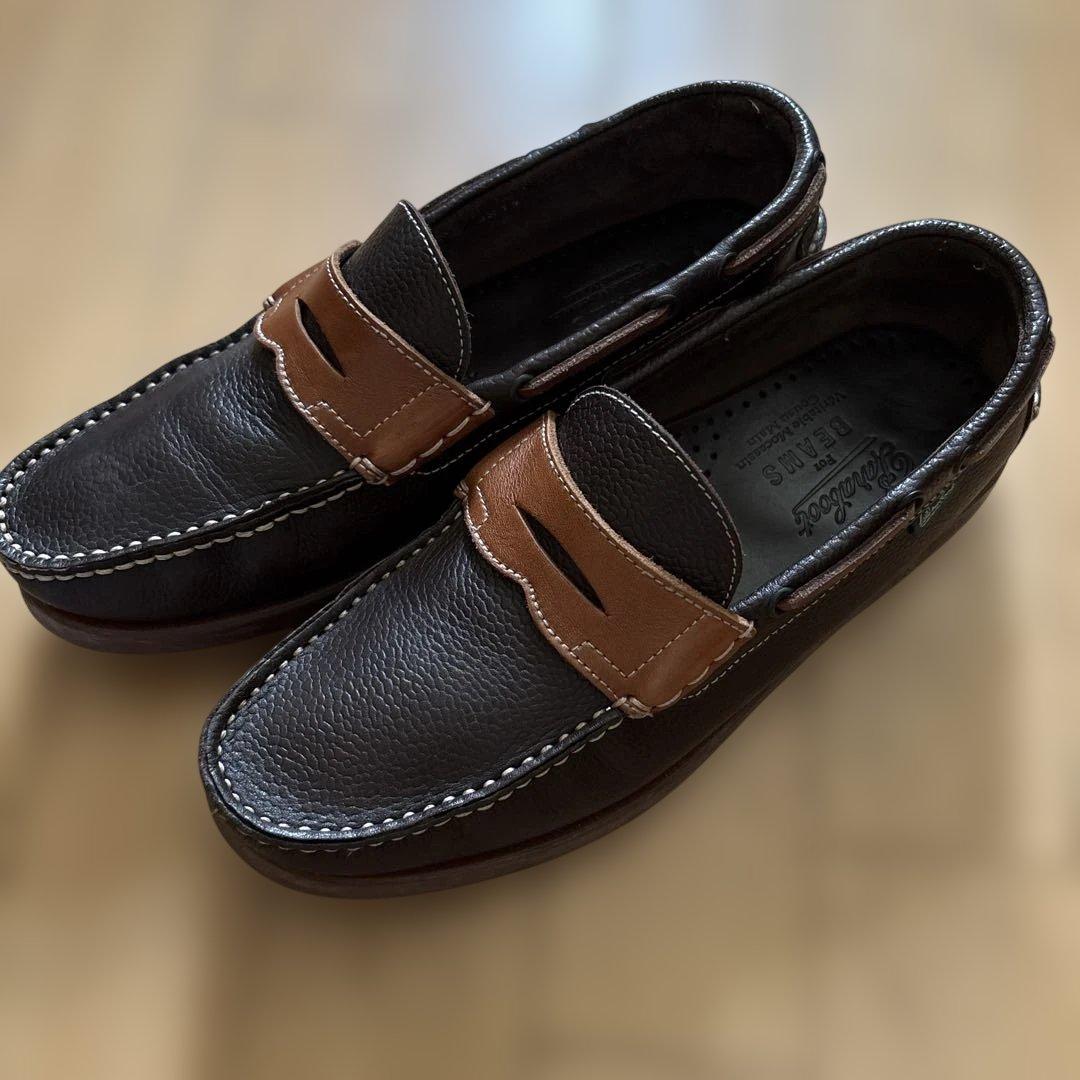 美品！Paraboot BEAMS別注 ローファー 本革