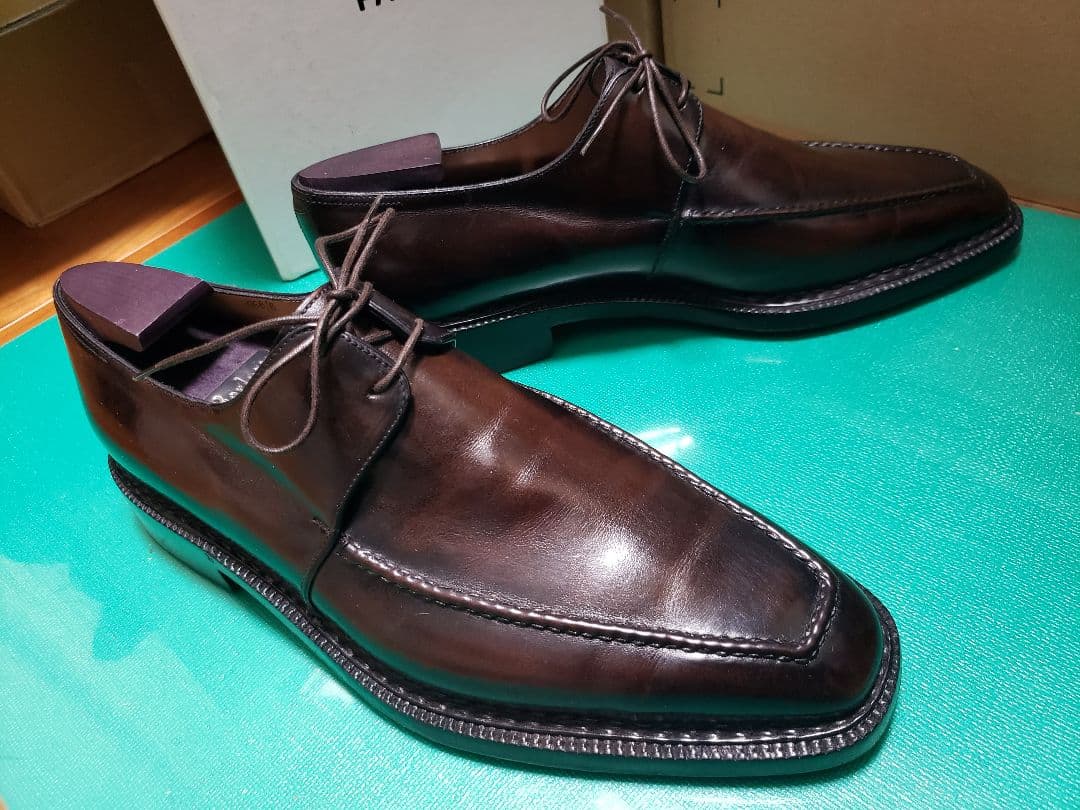 【希少・美品】Berluti ベルルッティ ノルベジェーゼ ダークブラウン　8