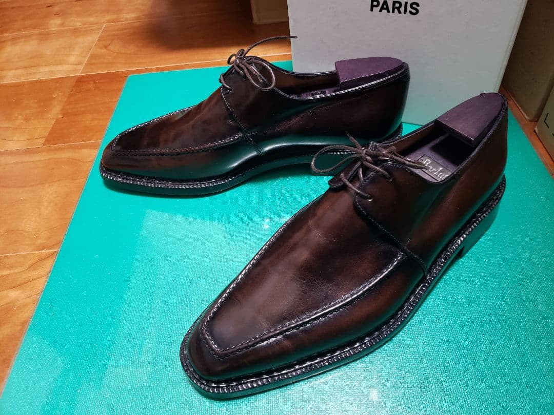 【希少・美品】Berluti ベルルッティ ノルベジェーゼ ダークブラウン　8