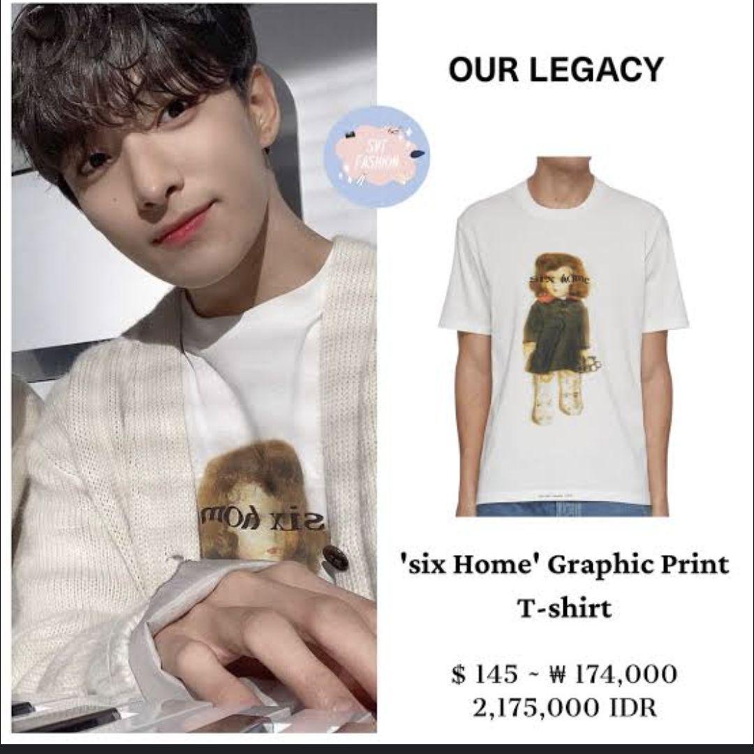 SEVENTEEN ウジ着用 アワーレガシー プリントT 44