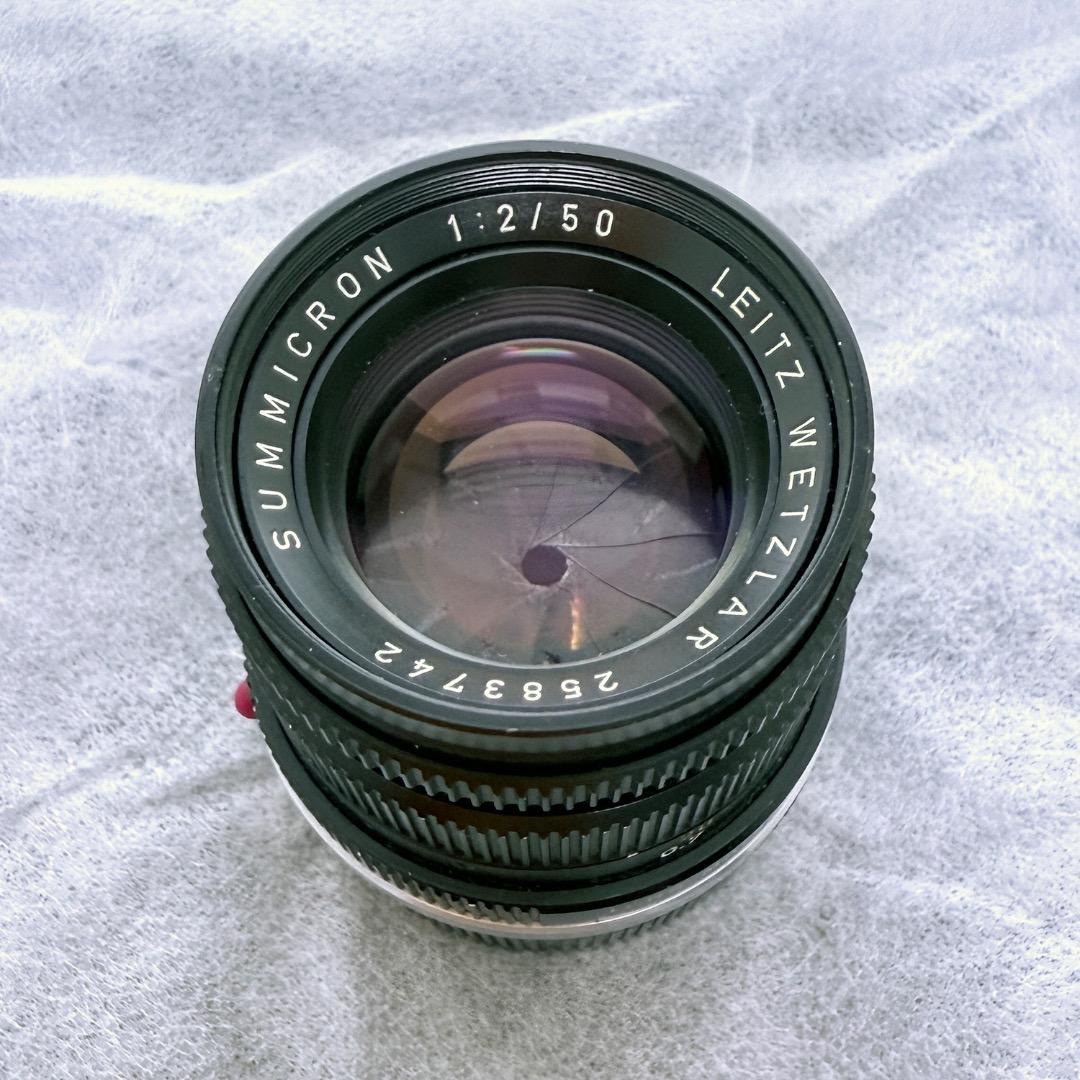 SUMMICRON 50mm f2 2nd 6枚玉　純正レンズキャップ