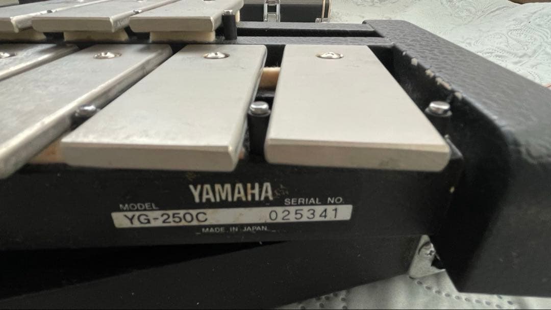 YAMAHA グロッケンシュピール　鉄筋　打楽器　パーカッション　マレット付き