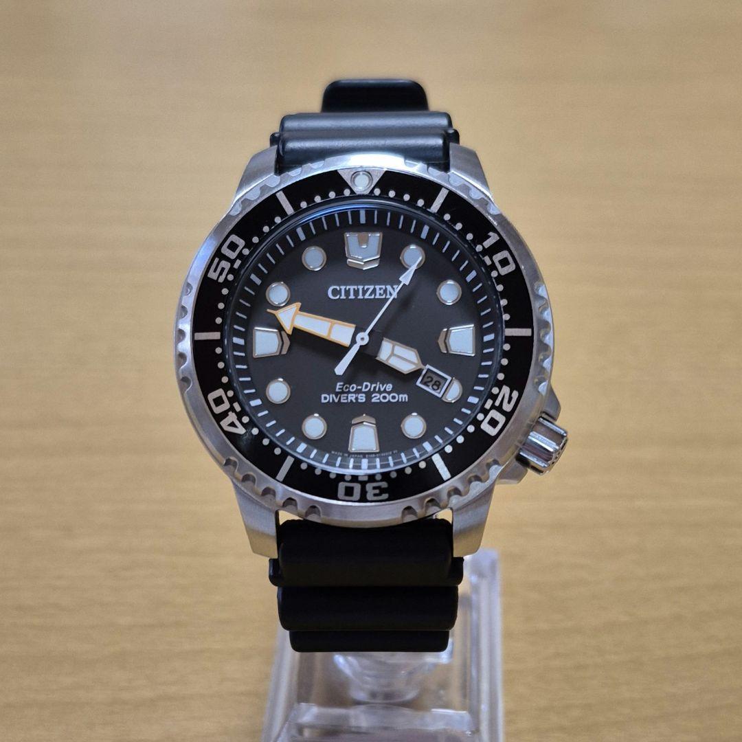 美品【CITIZEN／PROMASTER】ソーラー メンズ腕時計BN0156