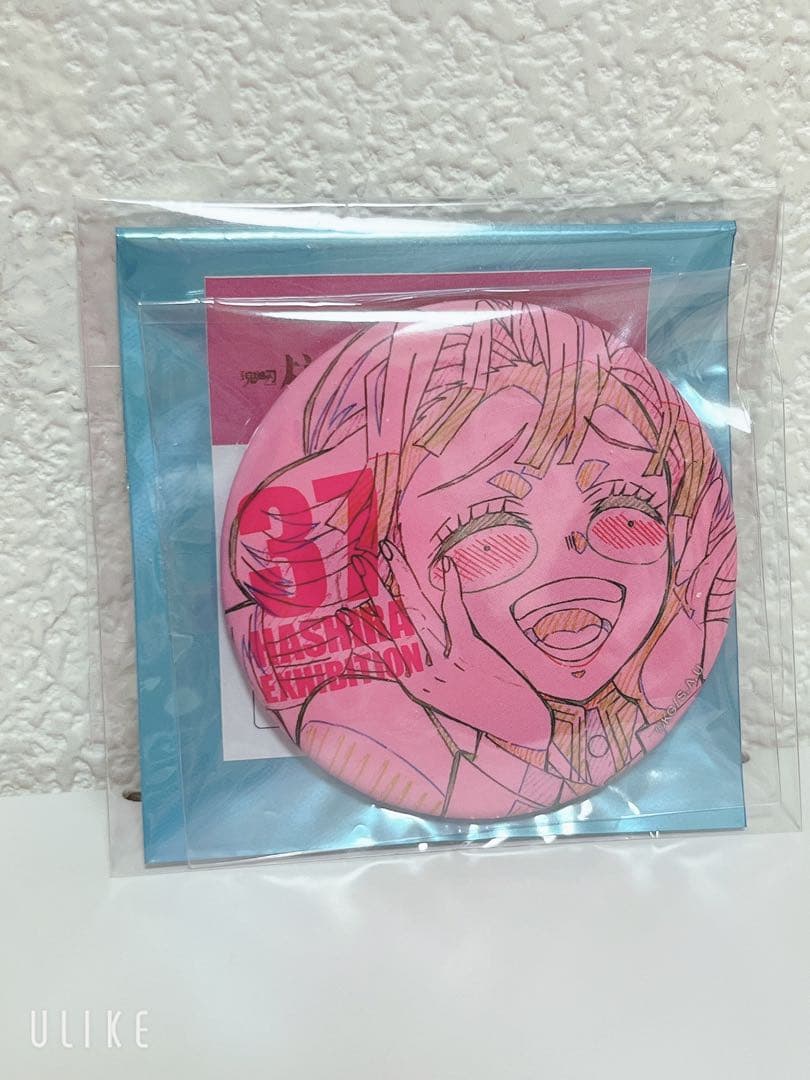 鬼滅の刃　柱展　エモーショナル缶バッジ　甘露寺蜜璃　37番