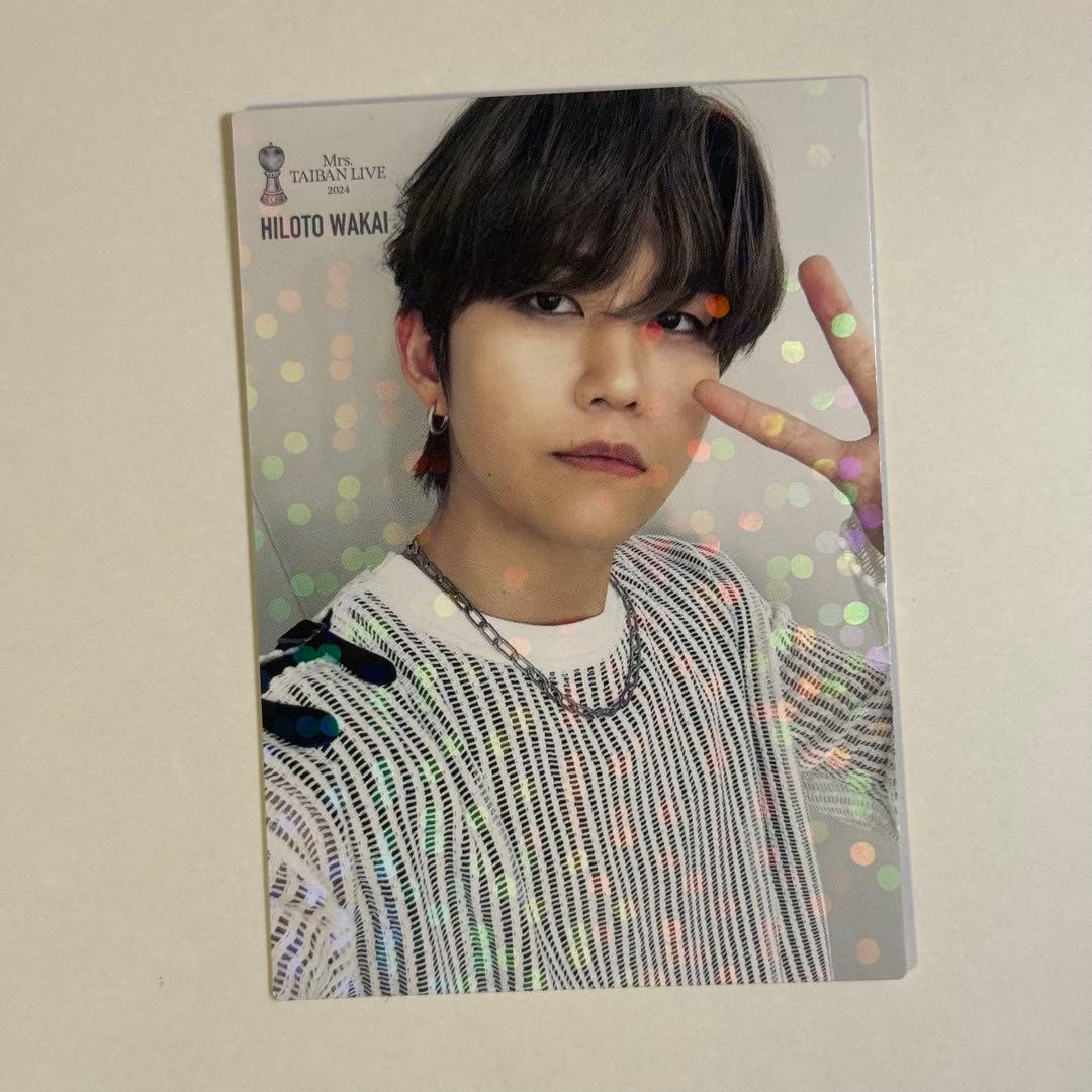 Mrs. GREEN APPLE 対バン フォトカード レア