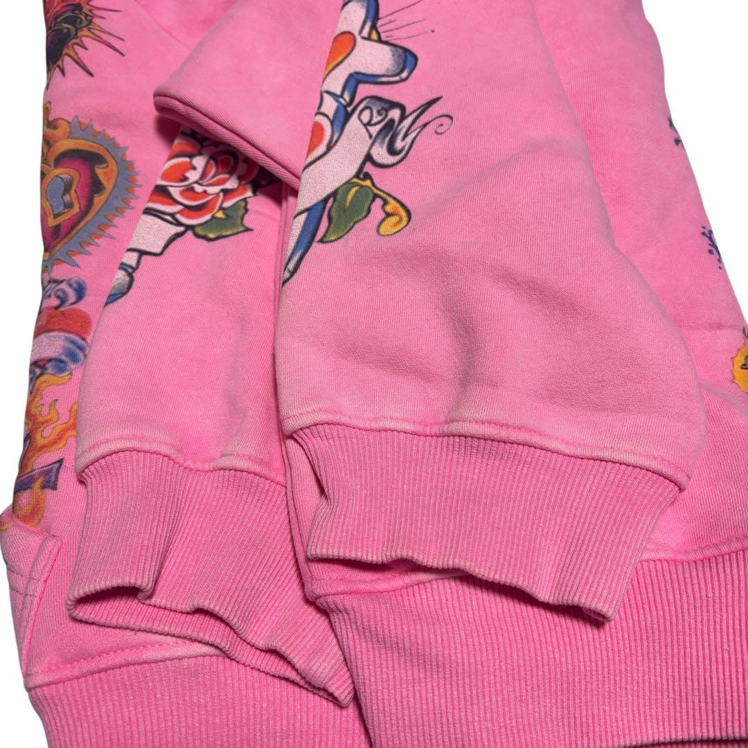 新品 We Are Righteous ジップアップフーディ M ピンク