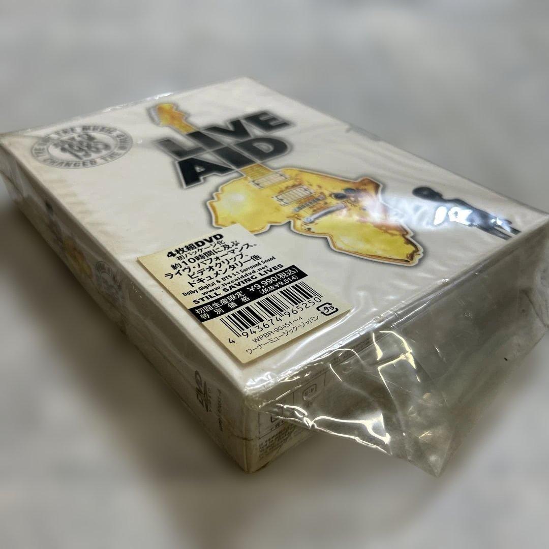 LIVE AID 4枚組DVD 初回生産限定