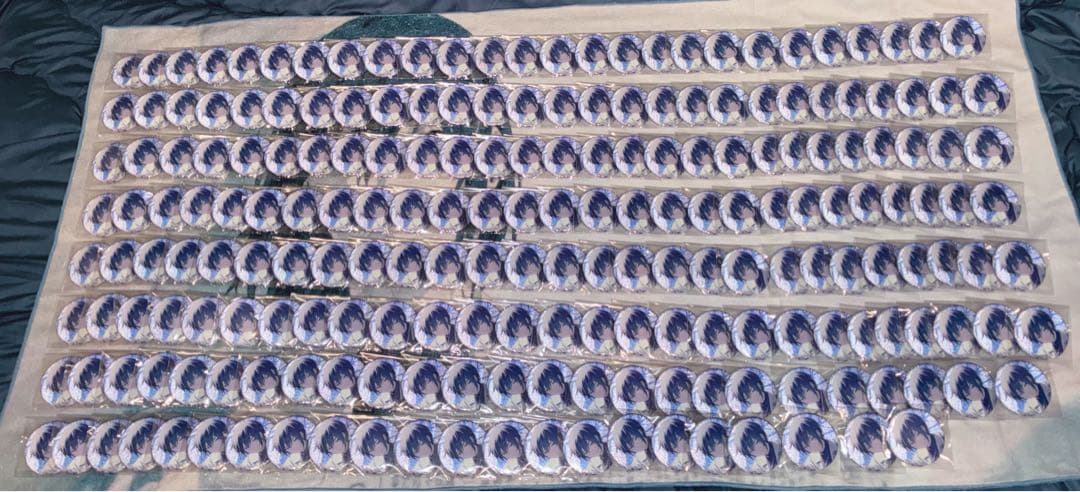 プロセカ プロジェクトセカイ KAITO グリ缶 グリッター缶バッジ 42A