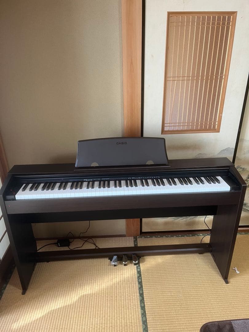 じゅんさま専用　カシオ電子ピアノ　PX-770(イス付き) 引き取り希望
