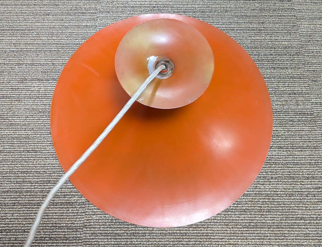 1970年代/アンティーク/レトロ/天井照明/ミッドセンチュリー/通電確認済み