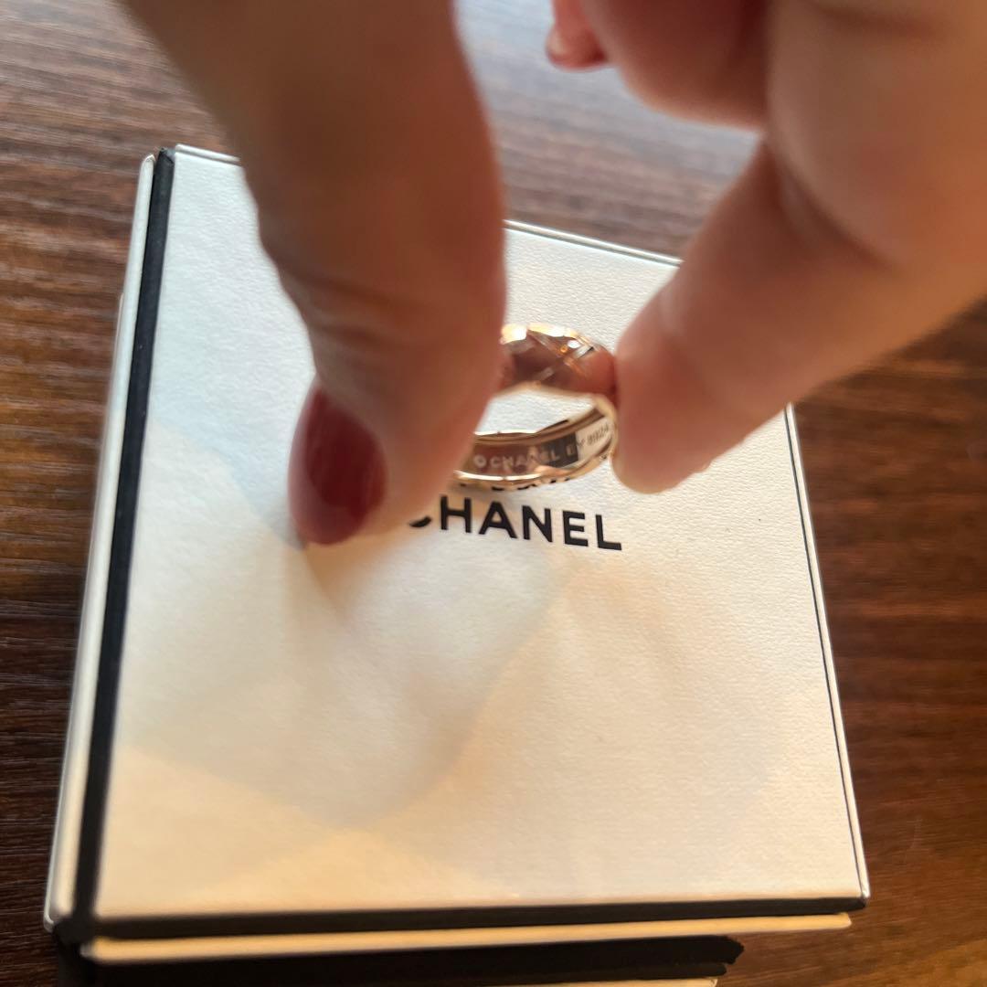 ココクラッシュ　ピンクゴールド　リング55