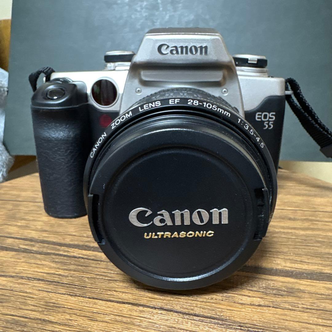 キャノン Canon EOS55 一眼レフ フィルムカメラ