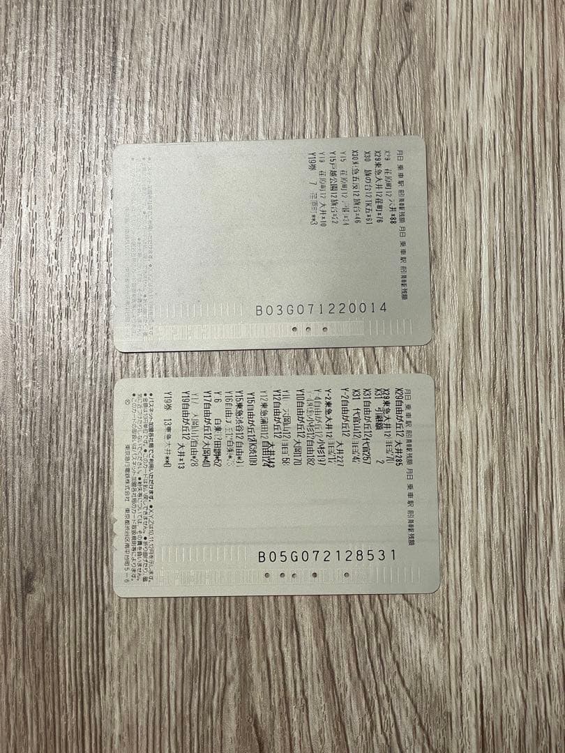 記念に！パスネット 東京急行 東急