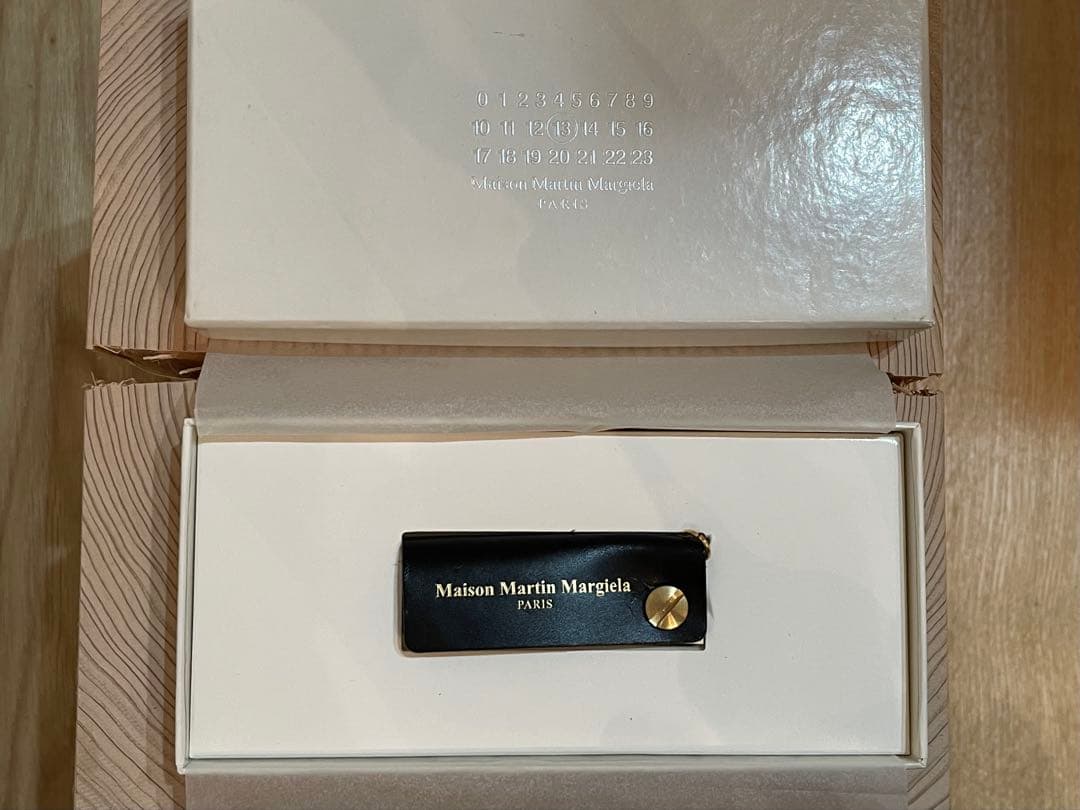 【極美品】Maison Martin Margiela アドレス帳型キーホルダー