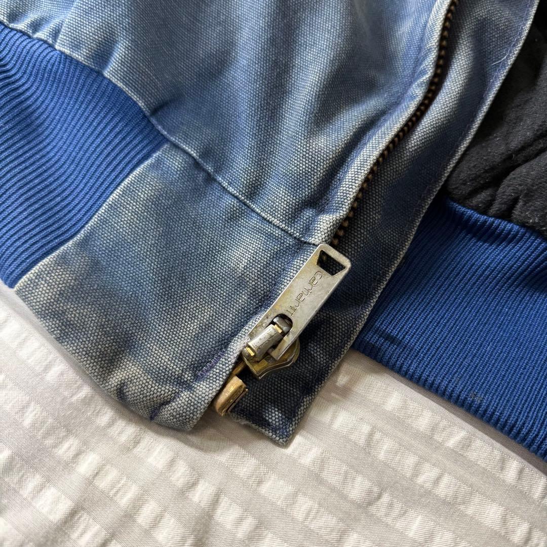希少Carhartt サンタフェジャケットJ14 BLU 90s USA製