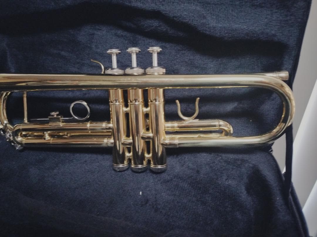トランペット　金　SLADE　未使用品