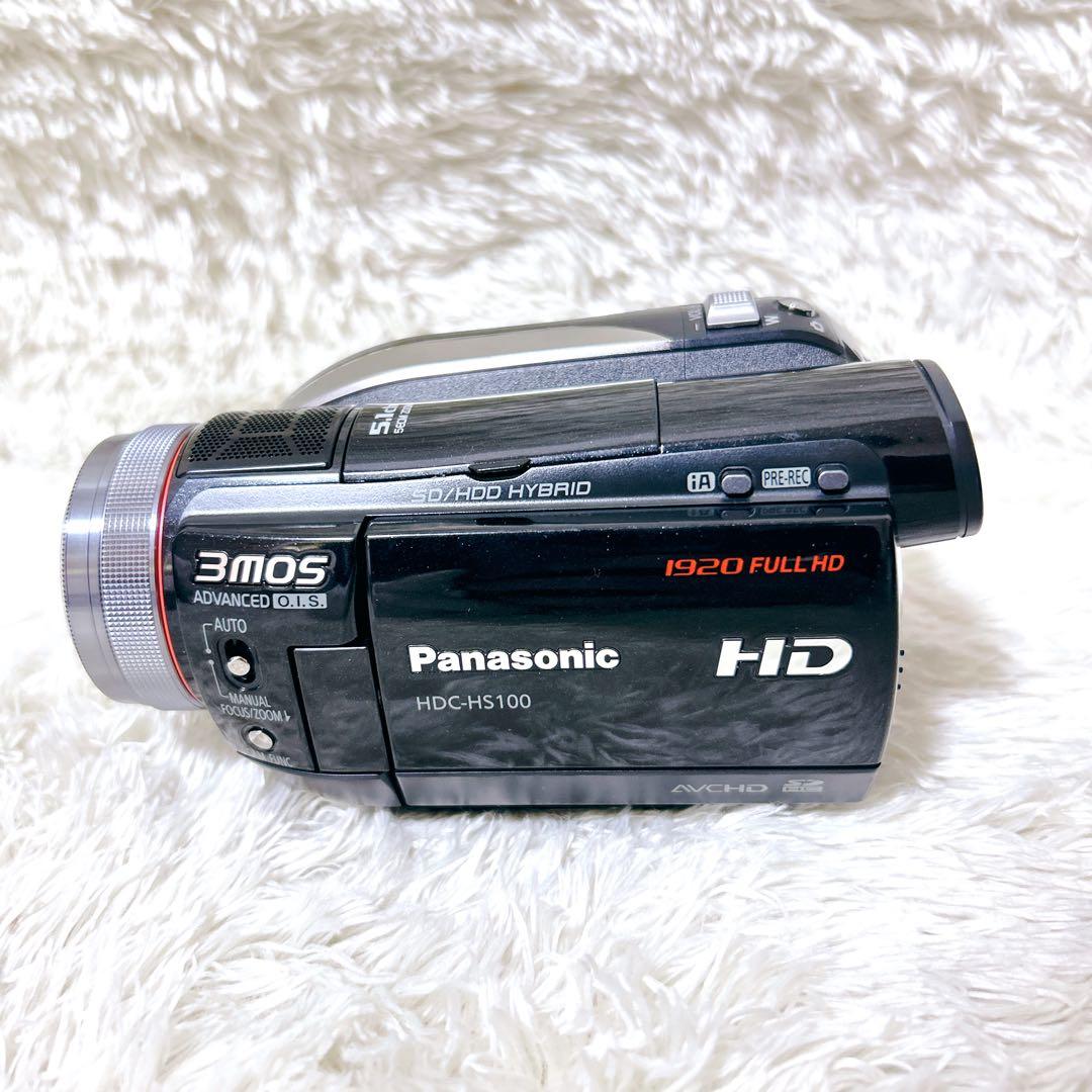 【美品】Panasonic デジタルハイビジョンビデオカメラ HDC-HS100