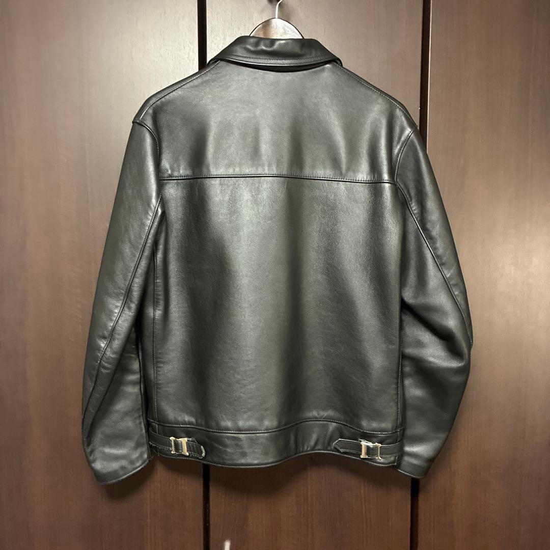 666 シングルライダースジャケット ステアハイド　MADE IN UK 42