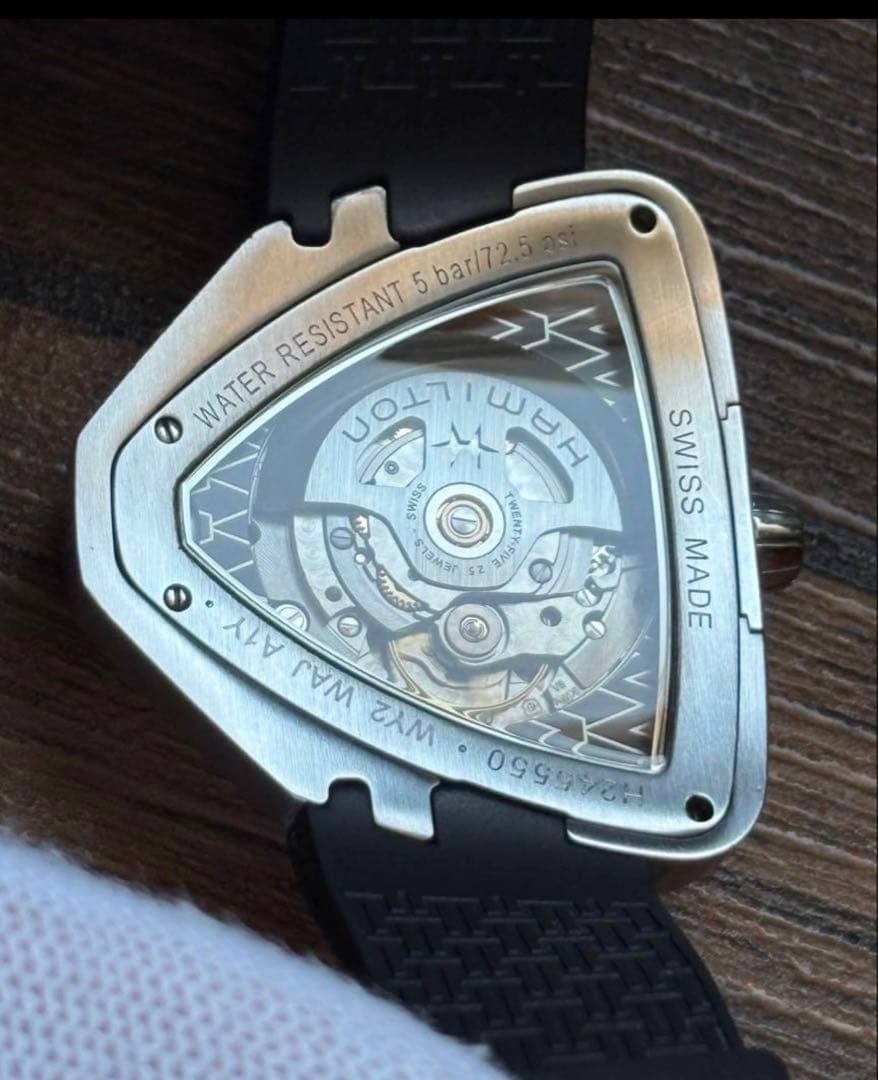 美品 HAMILTON ハミルトン ベンチュラ プレスリー自動巻