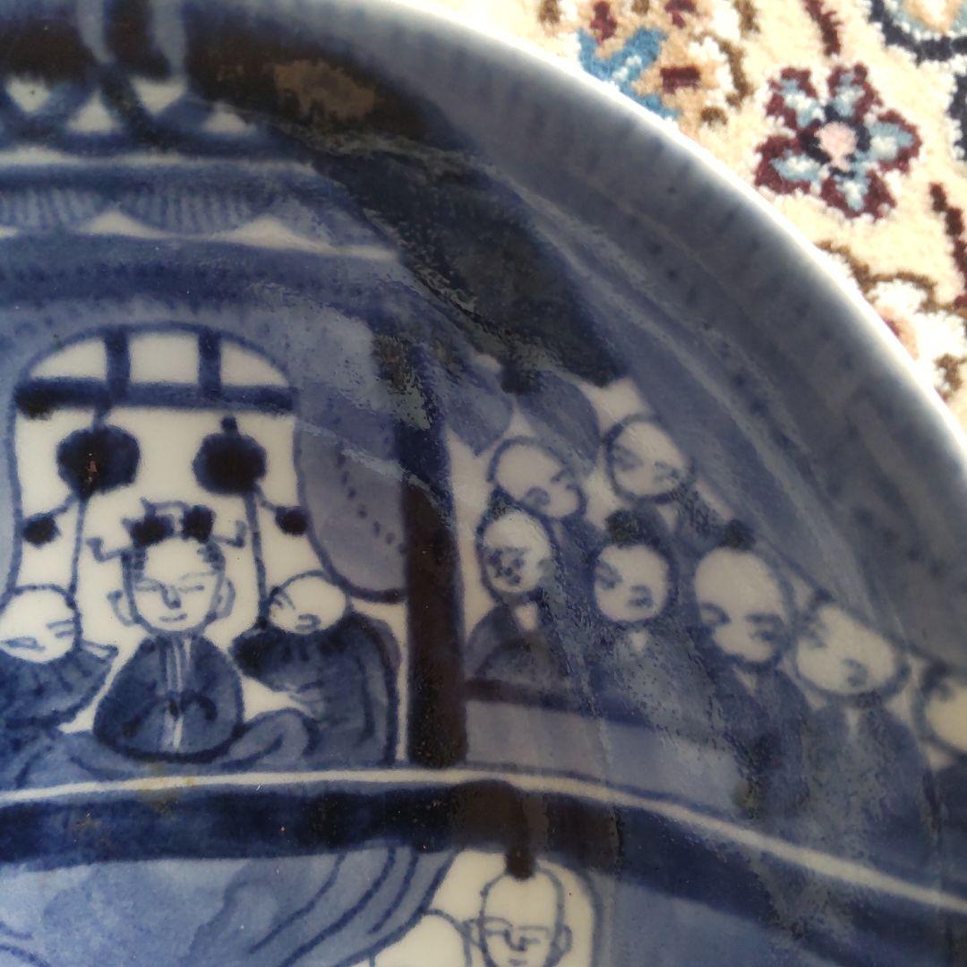 古伊万里 江戸期 染付 鉢 茶碗 古染付 中国古玩 上手