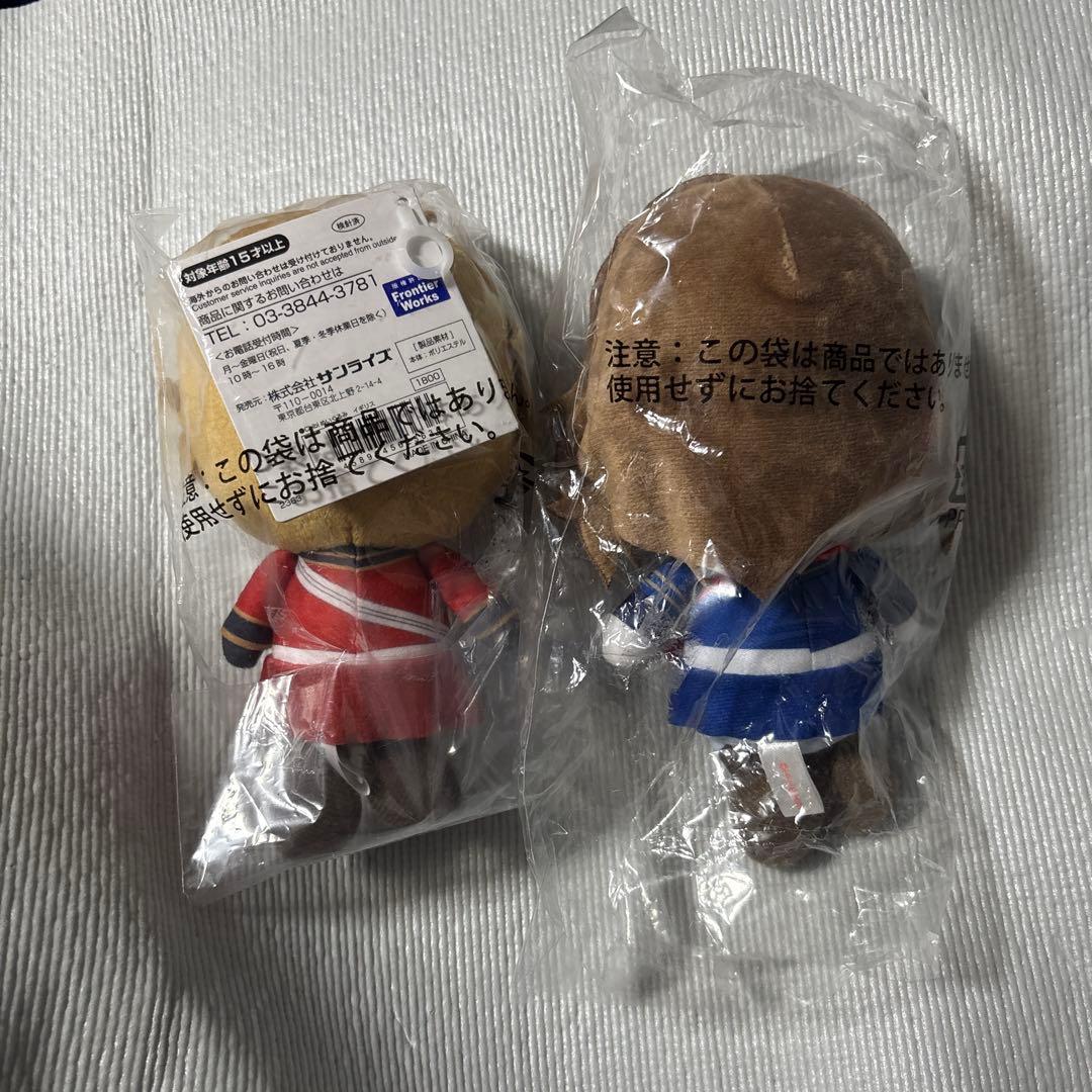 ヘタリア イギリス フランス アクリルスタンド chibiぬいぐるみ アクスタ