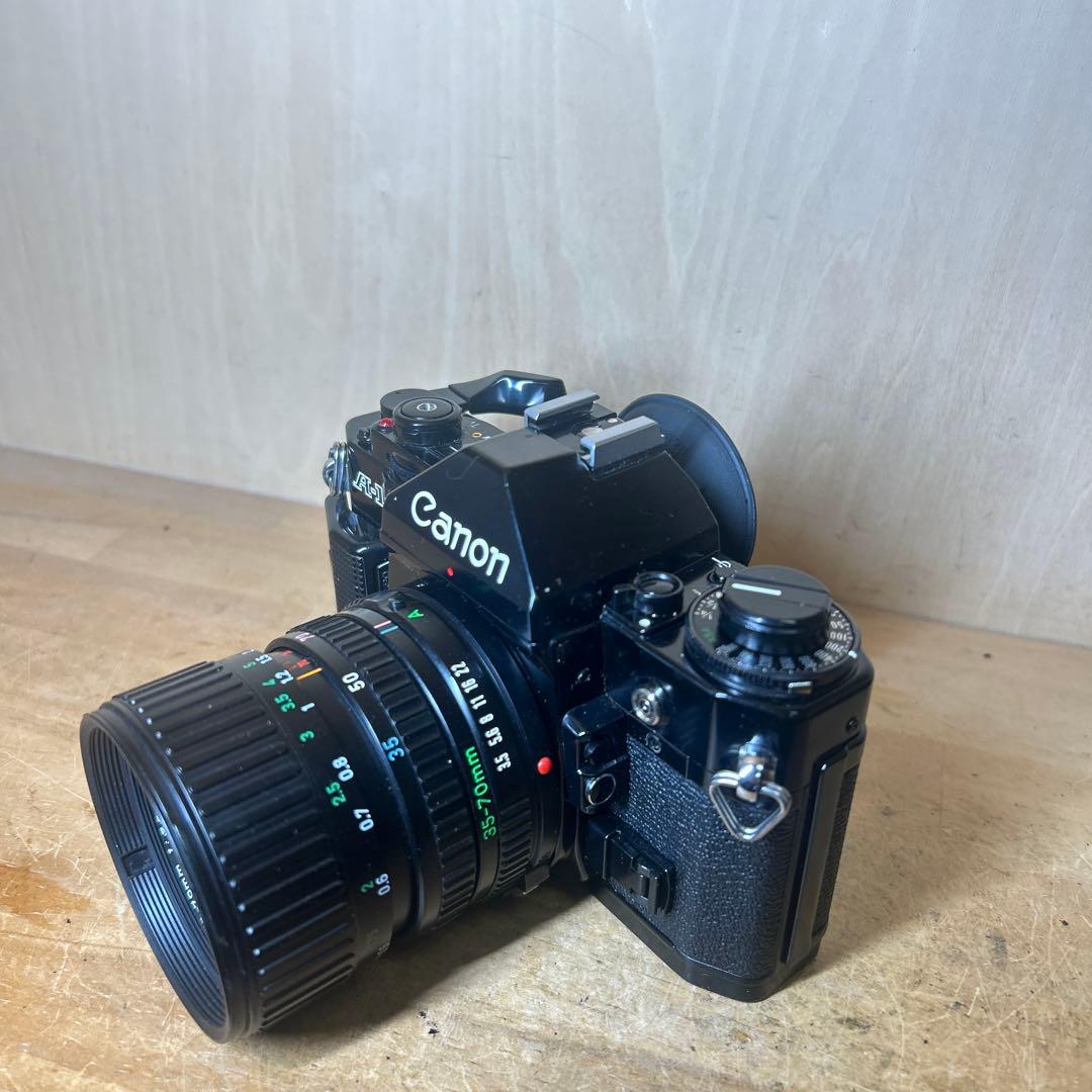Canon A-1+ FD 35-70 f3.4-4.5 鳴きなし 完動美品