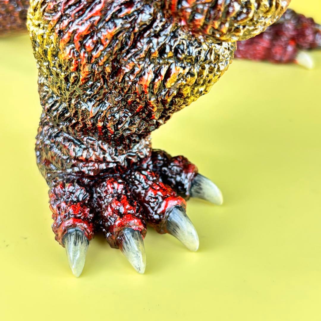 東宝30ｃｍシリーズ ラストシーン ゴジラ カスタム　赤・金　後藤 彩色所