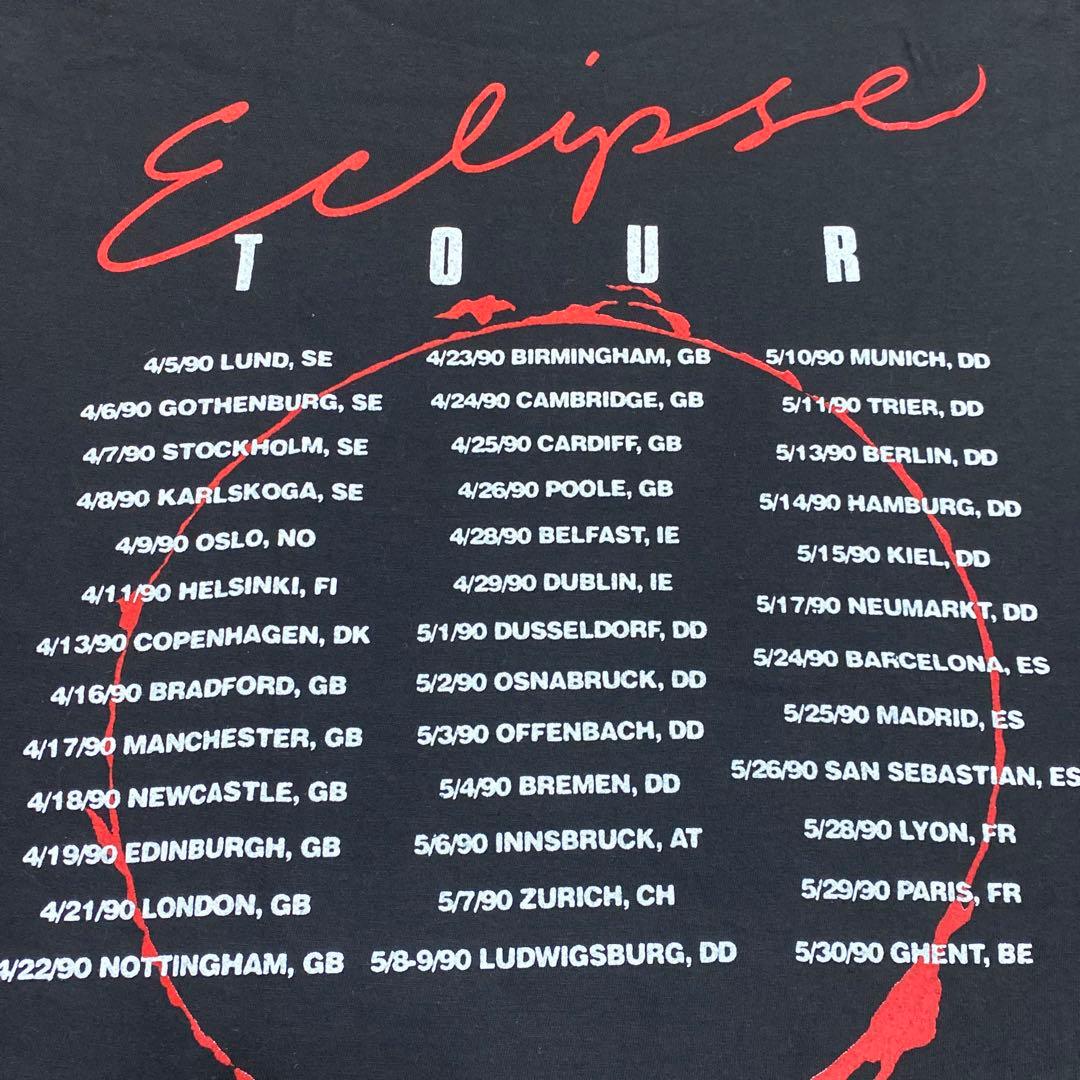 90年 YNGWIE MALMSTEEN ECLIPSEツアーTシャツ