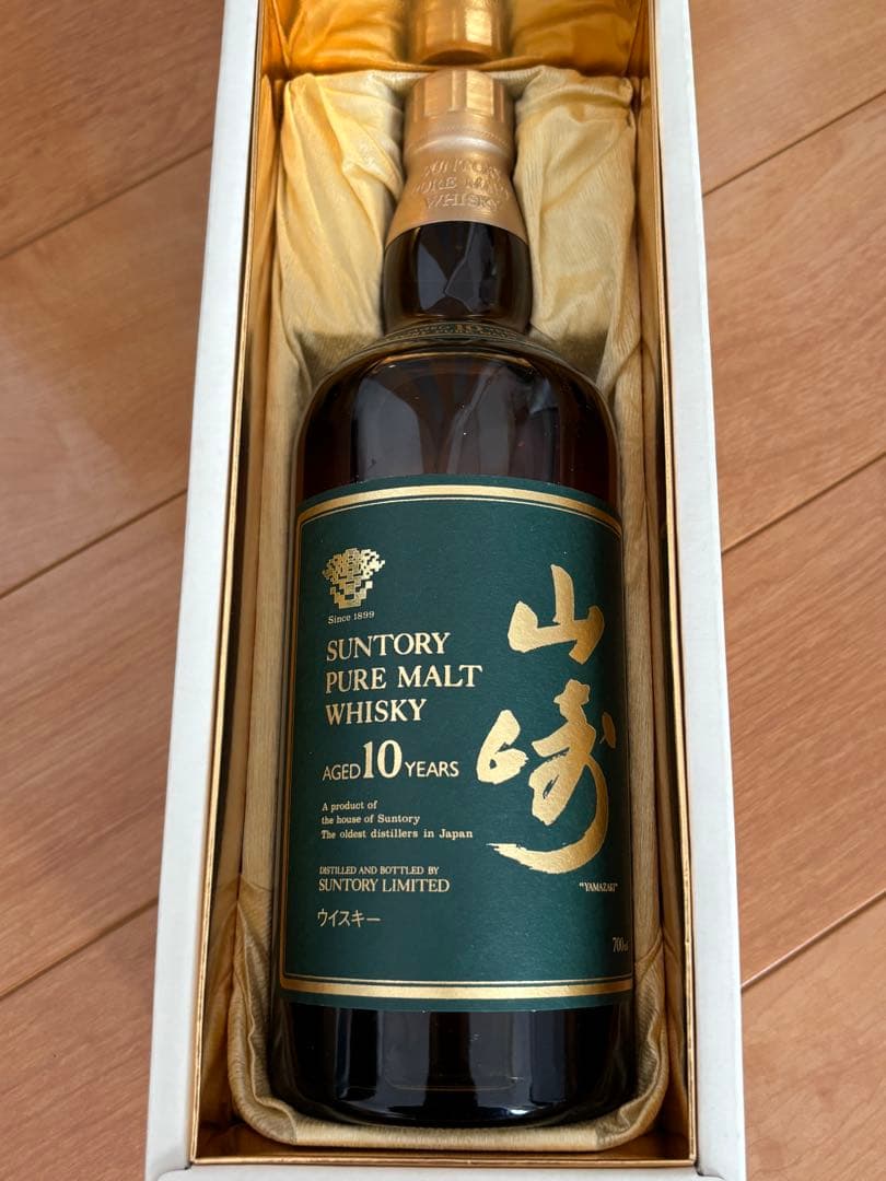 SUNTORY ピュアモルトウイスキー 山崎 10年 700ml未開封