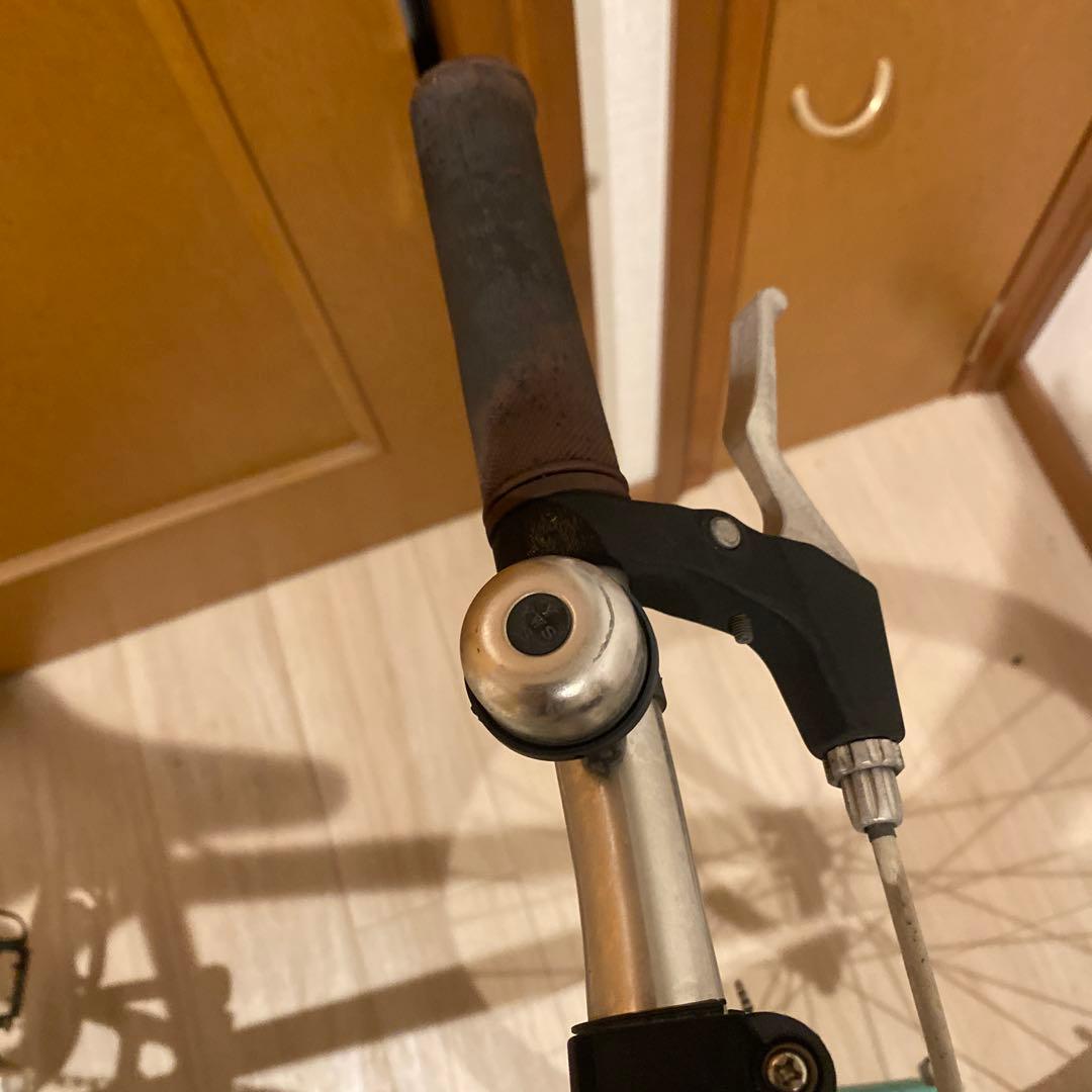 専用にしました水色 クロスバイク 7段変速