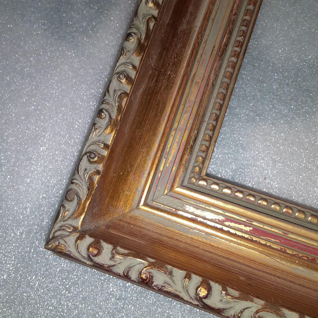 額縁　F12号　61×50.5　木製　フレーム　縁のみ